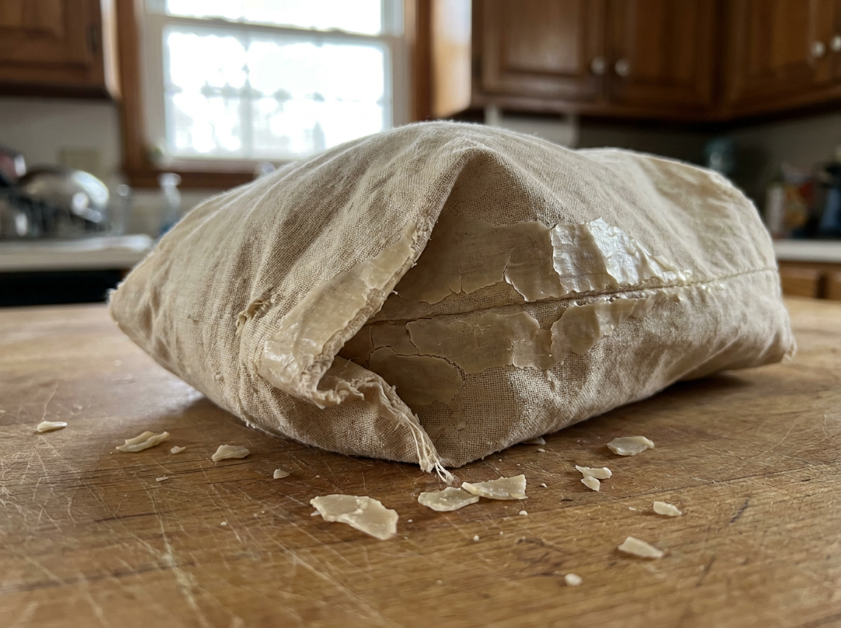 Spray-coated bags crack at the folds and stop working.