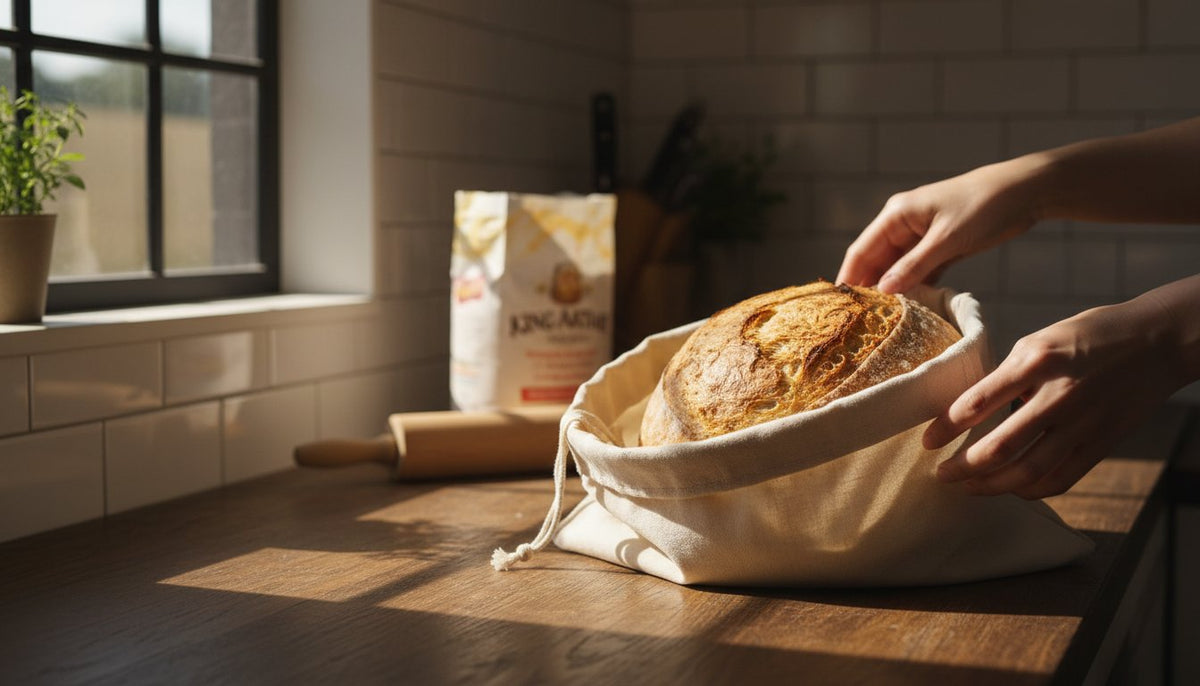 The Fabric Bread Bag Guide: Why Your Loaf Deserves Better Than Plastic