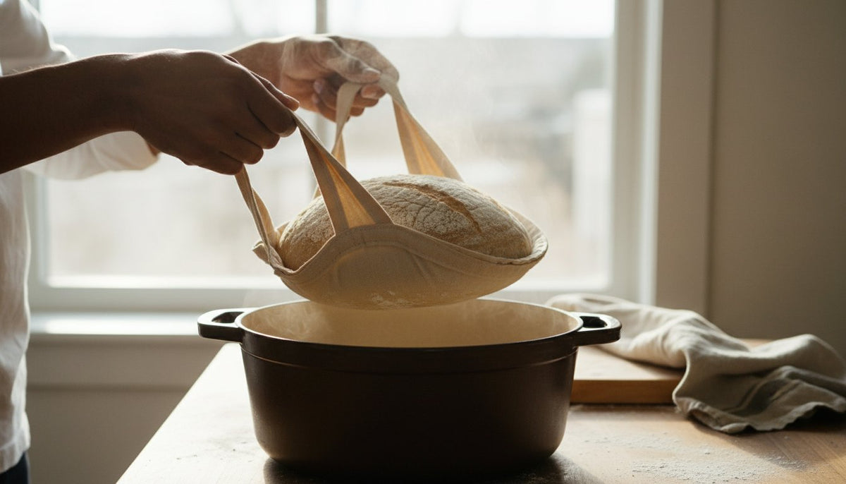 Mastering the Sourdough Transfer: How to Use a Bread Sling for Perfect Loaves