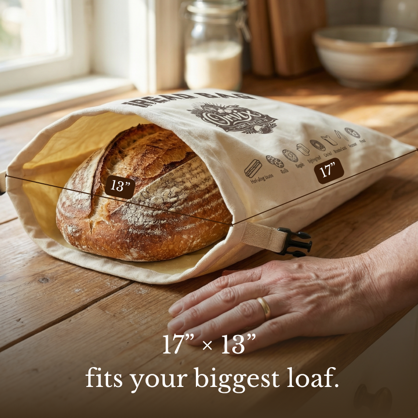 Orvix Beeswax Bread Bag