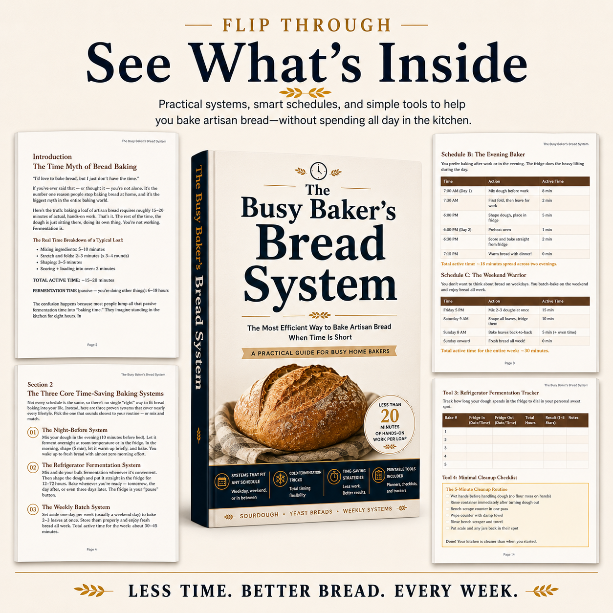 The Busy Baker’s Bread System