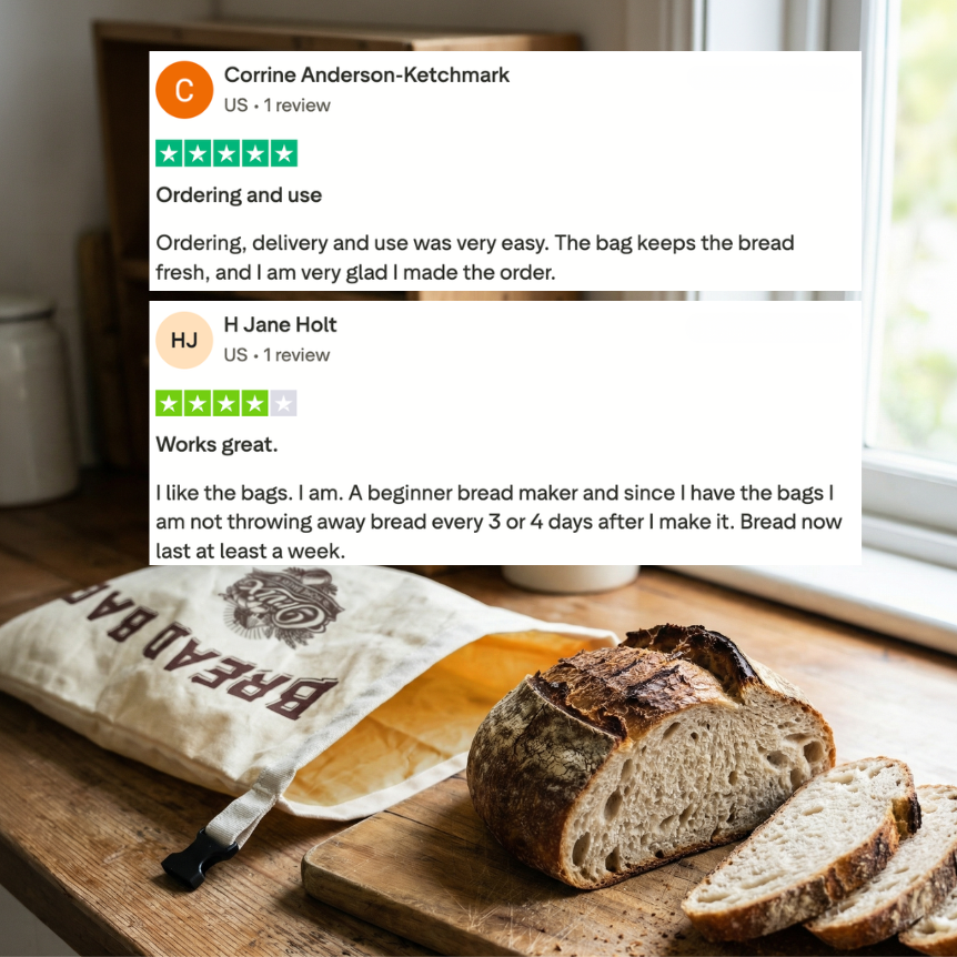 Orvix Beeswax Bread Bag